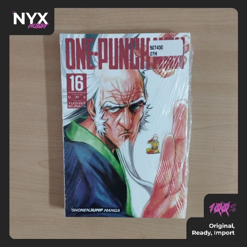 One Punch Man Manga Komik English Import Volume 16