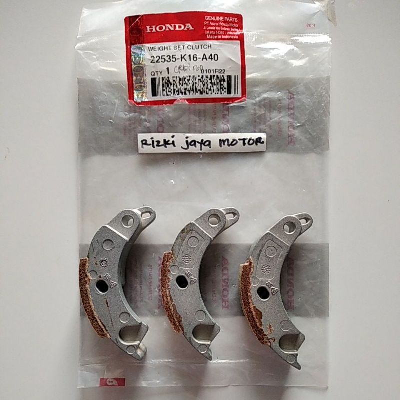 Kampas ganda scoopy ring 12 22535-K16-A40 ORI AHM