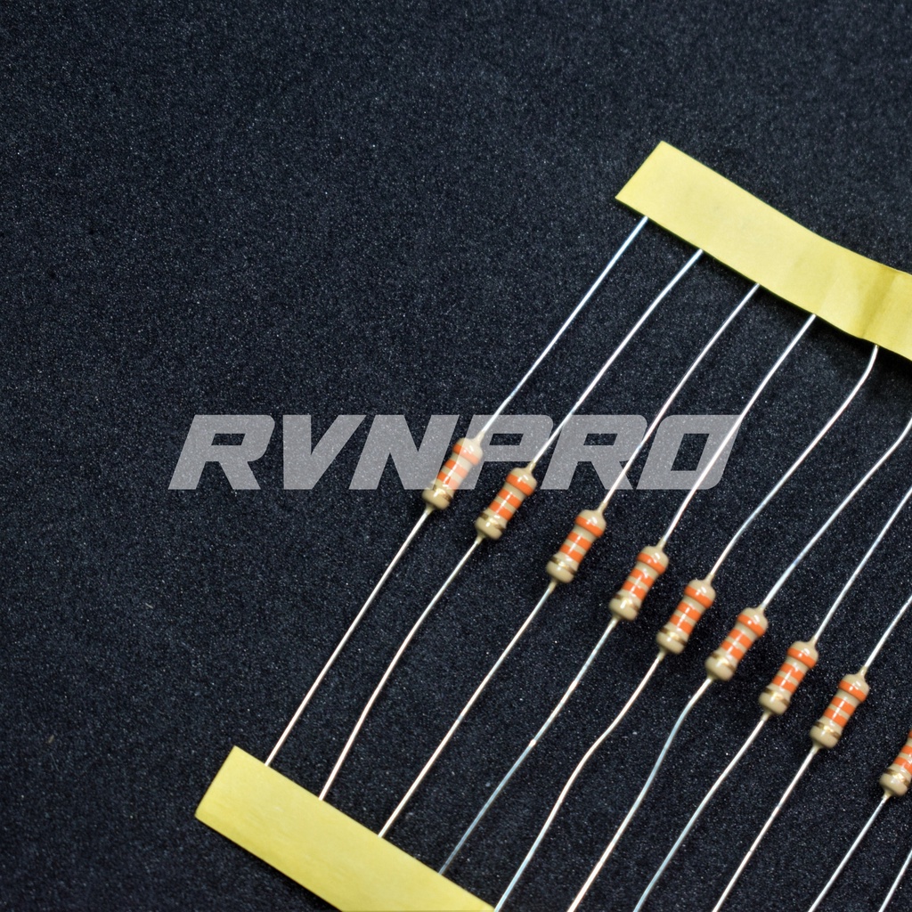 Resistor 33 Kilo Ohm 1/4 Watt 5% kualitas Taiwan