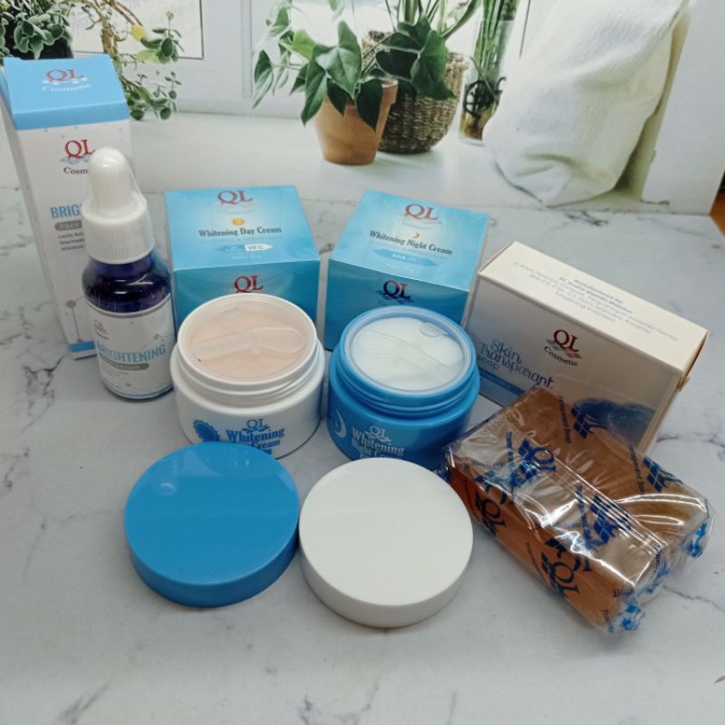 Paket QL Skincare 4in1 dengan Sabun batang BPOM