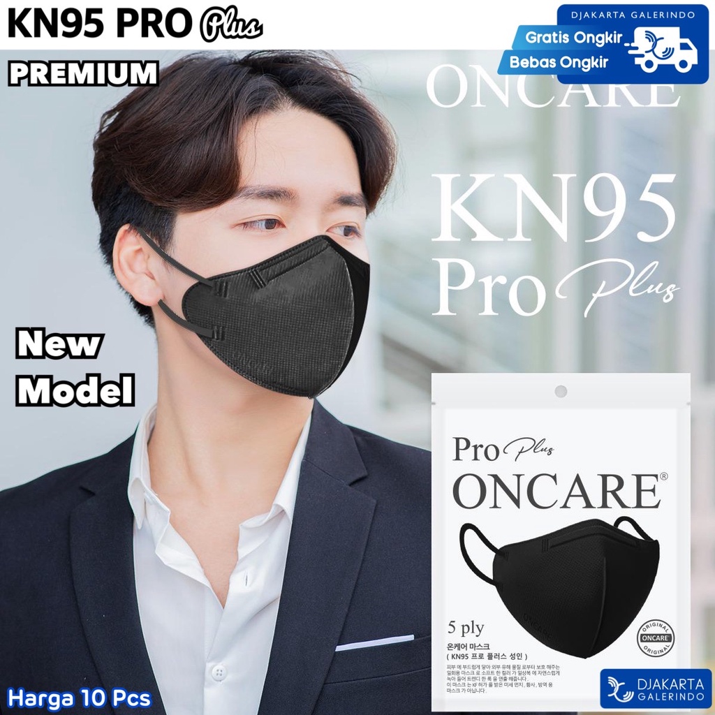 Masker Oncare Premium KN95 Pro Plus Premium Korea 5Ply isi 10Pcs