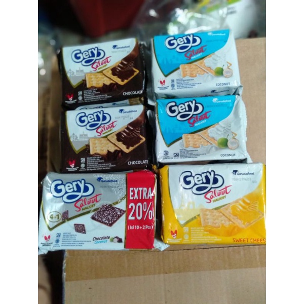 Jual Gery Pak Salut Coklattabur Kelapa Dll Shopee Indonesia 1723