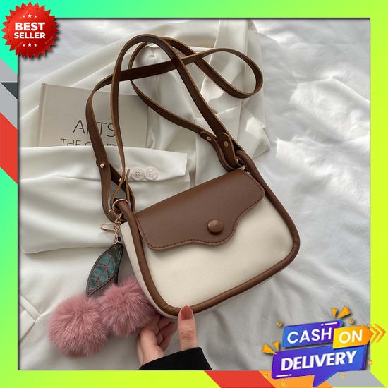 Tas Selempang Pria Wanita Slingbag Unisex Tas Kecil Untuk Hp Dompet Tas Mini Fashion Korea Tas Santa