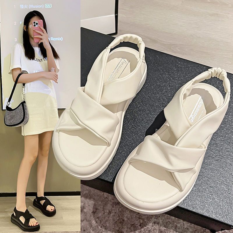 MYSTYLE Jeonsu Korea Design Sandal Tali Fashion Fashion Wanita Import