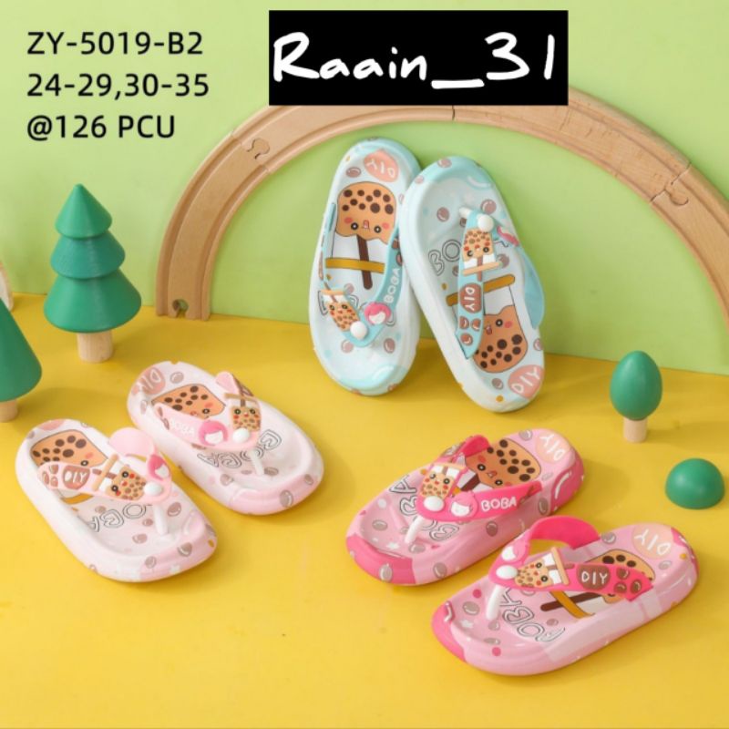 Sandal boba anak perempuan Sendal anak perempuan import