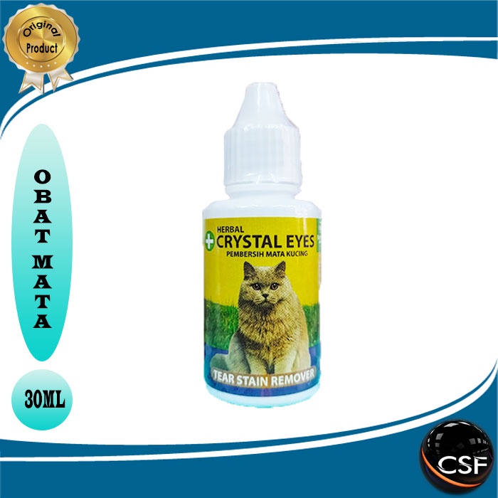 Obat Tetes Mata Kucing Crystal Eyes Anti Belek Kotoran Sekitar Mata Luka Dan Iritasi Aman