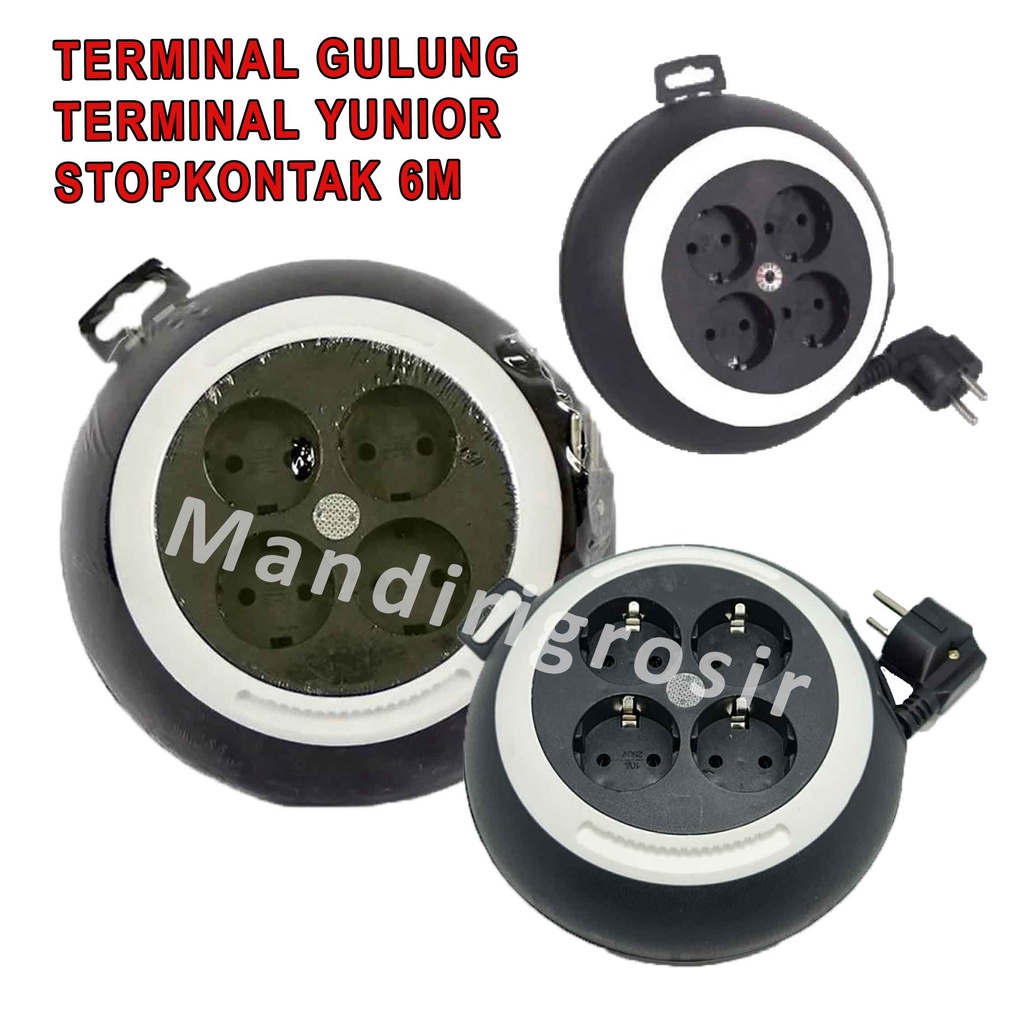 Terminal Gulung Modxta 3M * Terminal Gulung Yunior 6M * StopKontak * Sambungan Kabel Roll