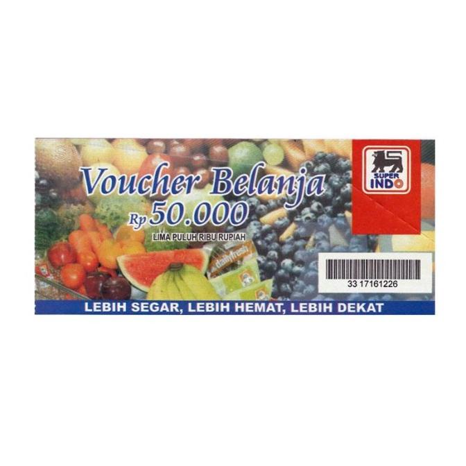 Voucher Superindo Rp 50.000