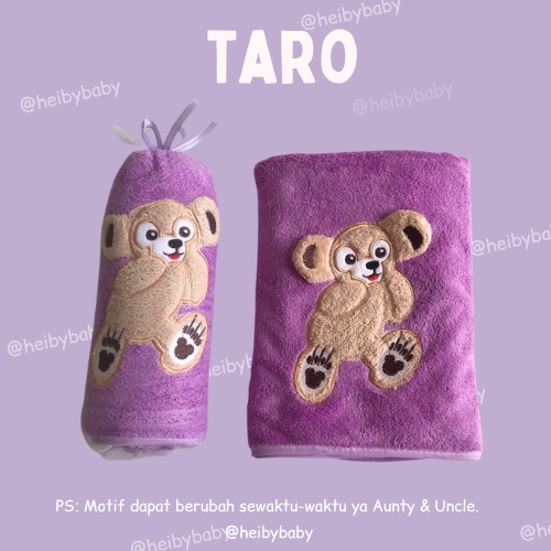 Cotton Candy Baby Towel / Handuk Bayi / Kado Bayi / Kado Lahiran - Bear