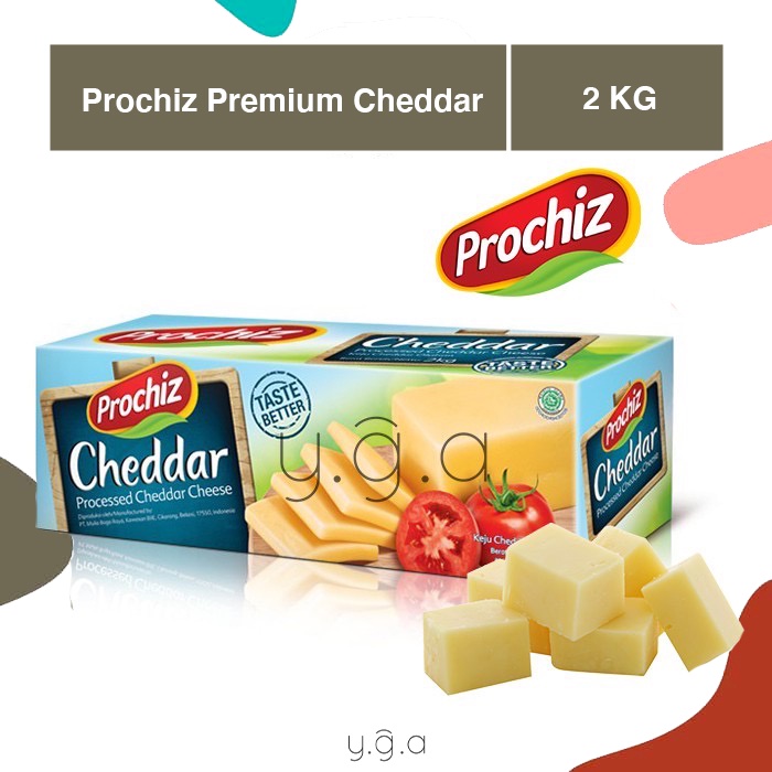 

Keju Prochiz Cheddar Premium 2KG