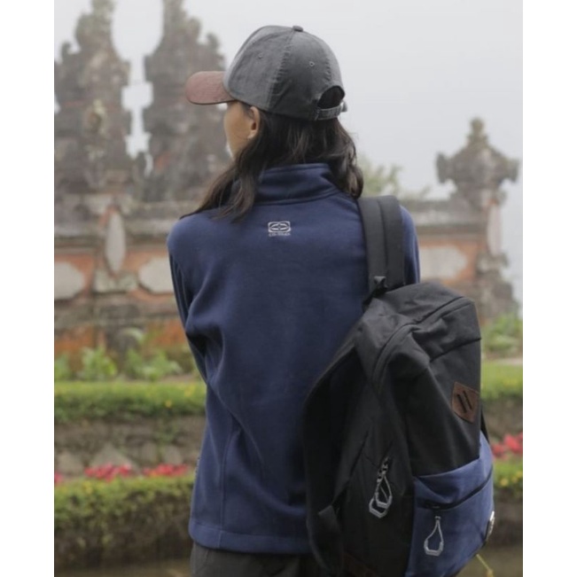 Tas Ransel / Daypack Co-trek Jasminer 25L Include Rain Cover Terlaris - Hitam/Navy