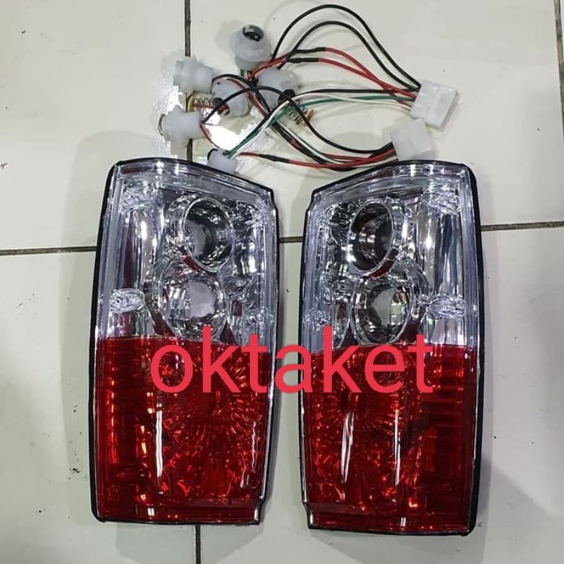 stop lamp lampu belakang toyota kijang super 1986 1990 1991 model kristal