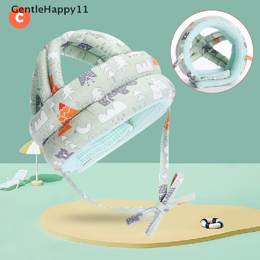 Gentlehappy Topi Pelindung Kepala Bayi Anti Benturan