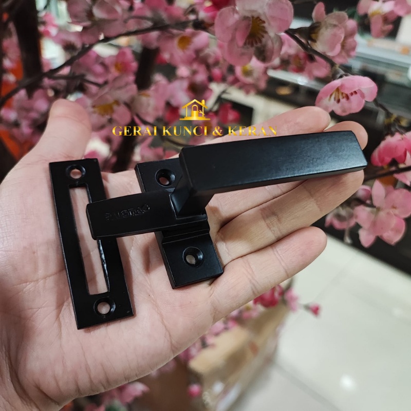 PALOMA RBP 685 RAMBUNCIS SLOT KUNCI PENGAMAN JENDELA HITAM BLACK MATTE