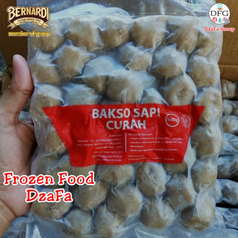 Jual Bakso Curah Bernardi Shopee Indonesia