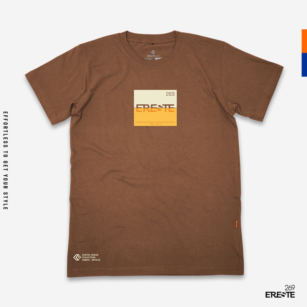 Ereste269 T-Shirt Short Sleeve Shade Brown