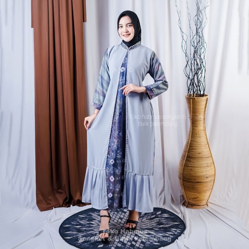 GAMIS JUMPUTAN PALEMBANG ASLI SUTRA SILK MIX SIFON