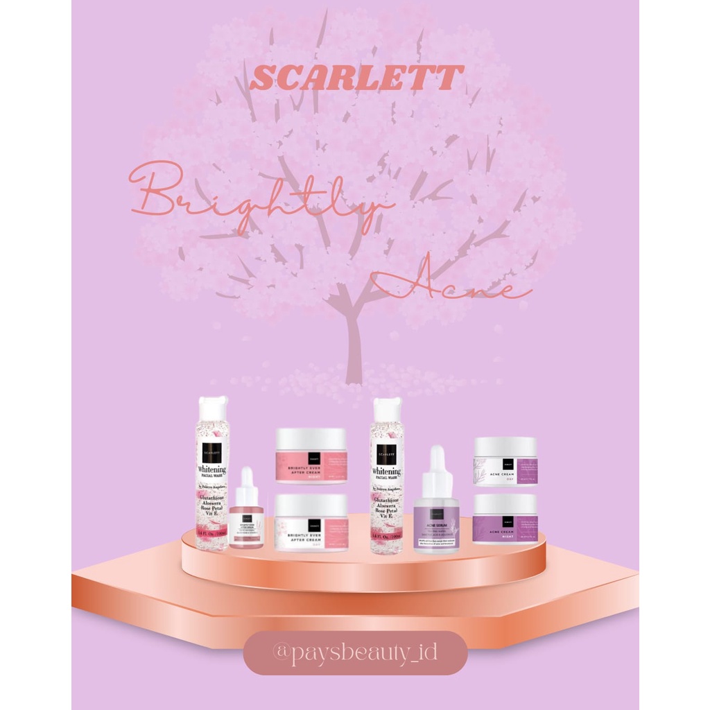 SKINCARE SCARLETT