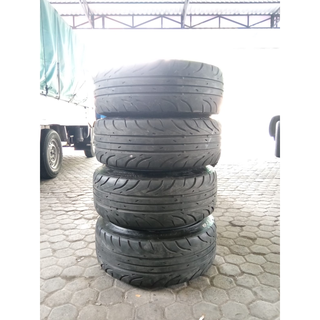 velg mobil bekas ring 17 hsr lebar 7,5 9 lubang 4 et48 + ban 205 45 accelera