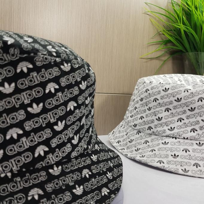 Topi Bucket Hat Adidas Monogram Import