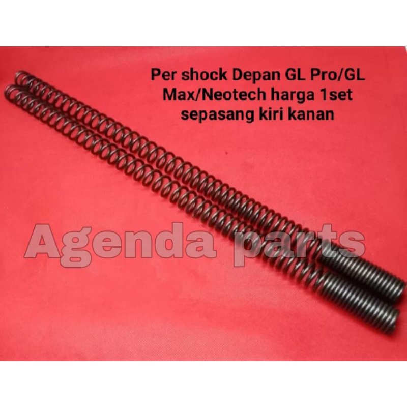 Per Shock Shockbreaker Depan Honda GL Pro Max -Neotech -Tiger Lama Revo -GLPro panjang 49cm