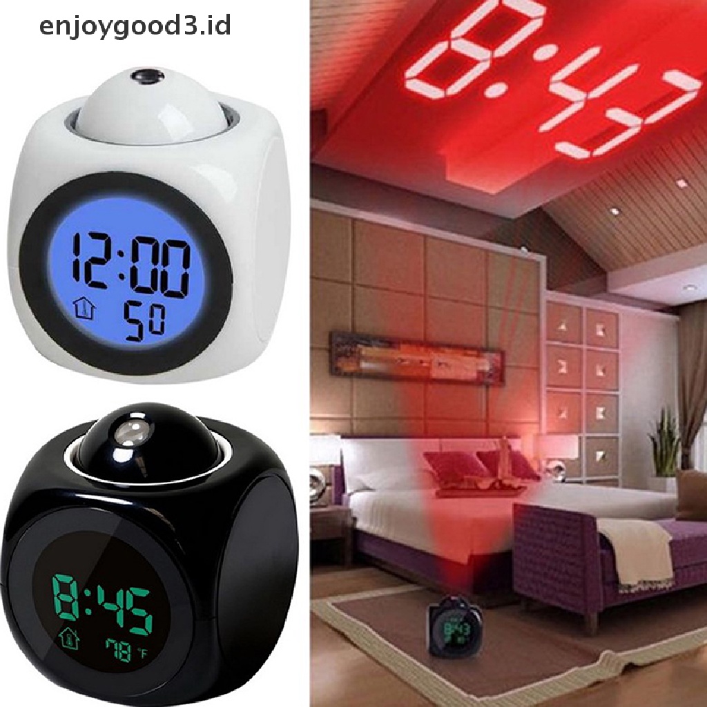 Jam Alarm Digital Dengan Layar LCD Untuk Dekorasi