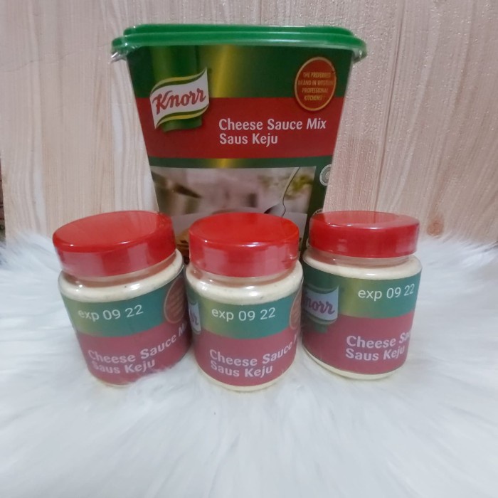 

KNORR CHEESE SAUCE MIX SHARE IN JAR 125GR