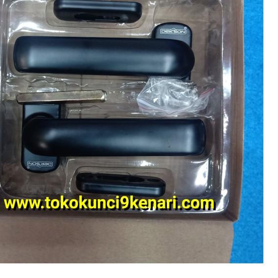Handle Pintu Almunium Dekson / LHR 0816 Dekson Hitam