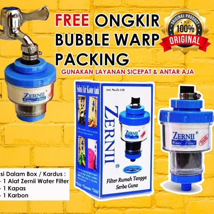 [ ZERNII ] SARINGAN FILTER KERAN AIR / Alat Penjernih Air Zerni Water Filter Saringan Kran Air