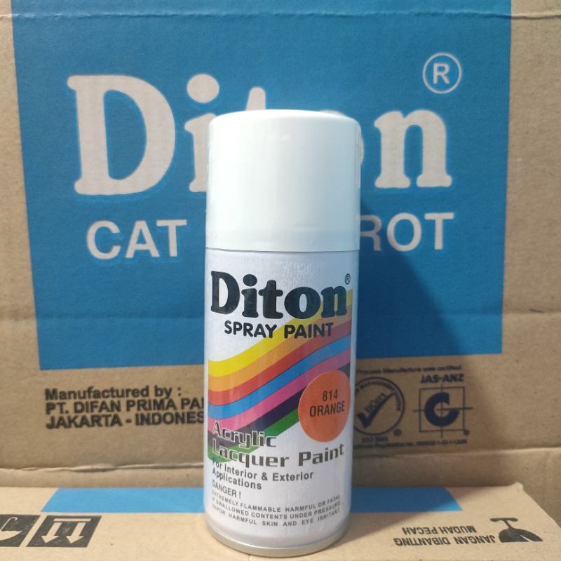 Pilok Cat Diton Orange 814 Primer Grey Epoxy 8020 Clear 8540 Paketan Oren Glossy 3 pcs 150cc Pilox Cat Semprot Diton Spray Paint