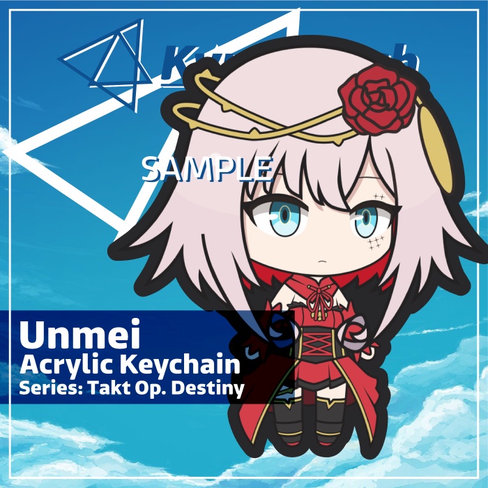 Keychain Anime Unmei Takt Op. Destiny
 | KyraMerch Anime Fanmerch Dealer