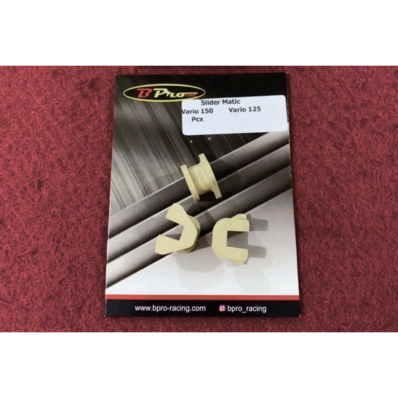 Slide Piece Karet Pulley CVT BPRO Racing Vario 125 Vario 150 PCX ADV