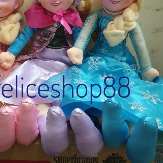 boneka frozen elsa dan anna import - elsa