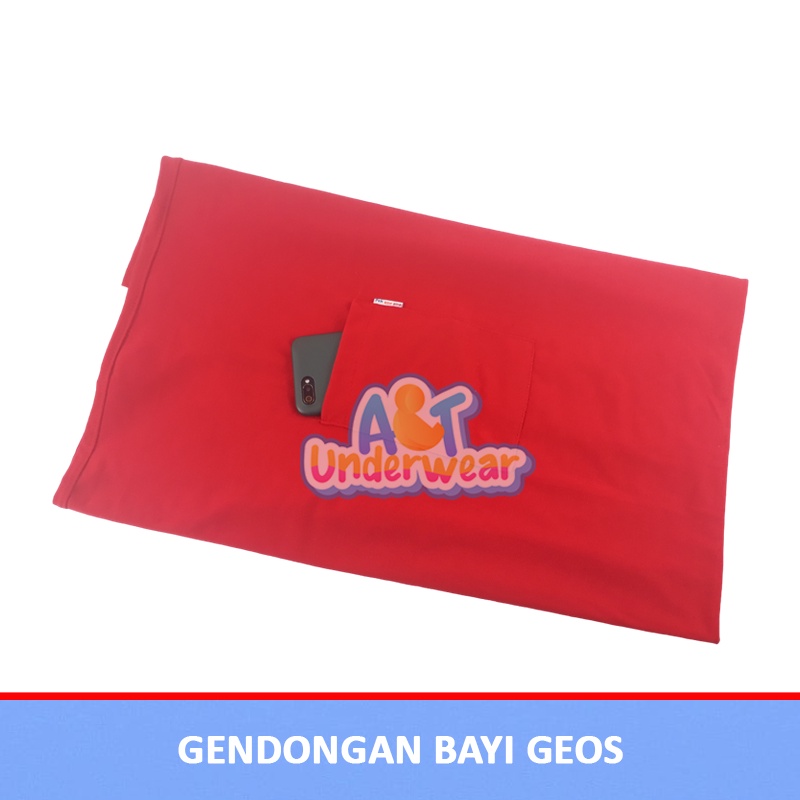 AT382-Gendongan Bayi Instan Polos/Geos Polos/Gendongan Bayi