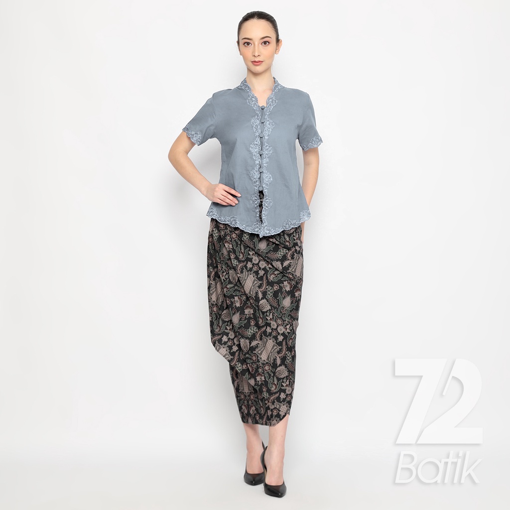 ROK LILIT BATIK Skirt Kebaya Instan Modern Wanita Motif Pintu Aceh Warna Hitam 722676 Cap 72 - Rok Batik Lilit Bawahan Skirt Kamen Kebaya Songket Batik Panjang Plisket Span Instan Jadi Bali Lembaran Premium Modern Untuk Wanita Kondangan