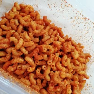 

Makaroni Pedas Pipa Camilan Pedas Daun Jeruk serba 3 rb