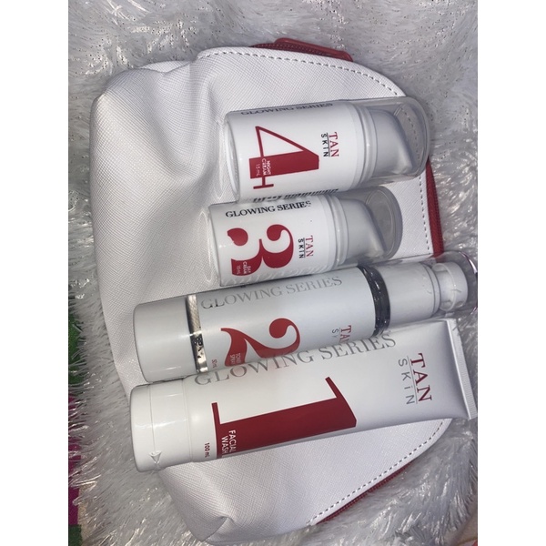 Tan skin skincare brightening