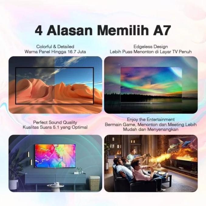 T0P TV ANDROID TCL 32A7 FULL HD TCL A7 32 INCH ANDROID 11 TCL 32 INCH NICE