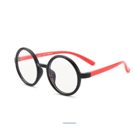 Kacamata Anti Radiasi Anak Bulat Fashion Wanita Murah - Eyeglasses Frame Plastic Import