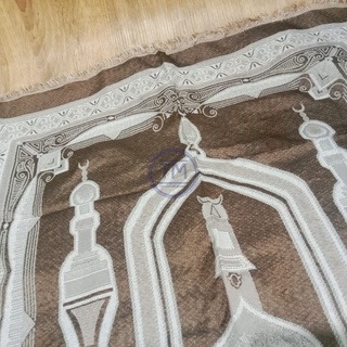 (1 KODI) Sajadah AL-QOYYUM Sajadah Travel Al-Qayyum Sajadah Souvenir Sajadah Alqoyyum Cocok Untuk Oleh-oleh Haji dan Umroh 20 PCS