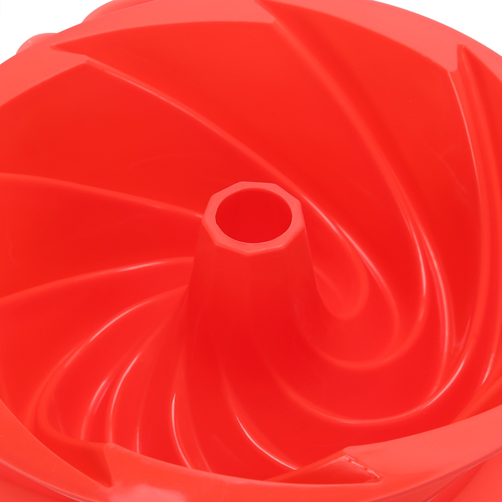 【Silikon】Cetakan Puding Spiral/Loyang Kue Swirl/Cetakan Kue Swirl/Pudding Spiral Mold