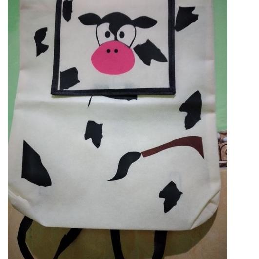 

き TAS RANSEL ANIMAL SPUNBOND Souvenir ulang tahun anak unik goodie Bag ー