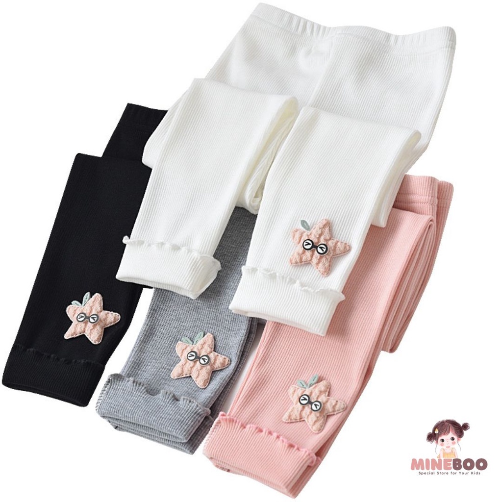 mineboo SMILESTAR legging anak perempuan 1-6 tahun motif bintang