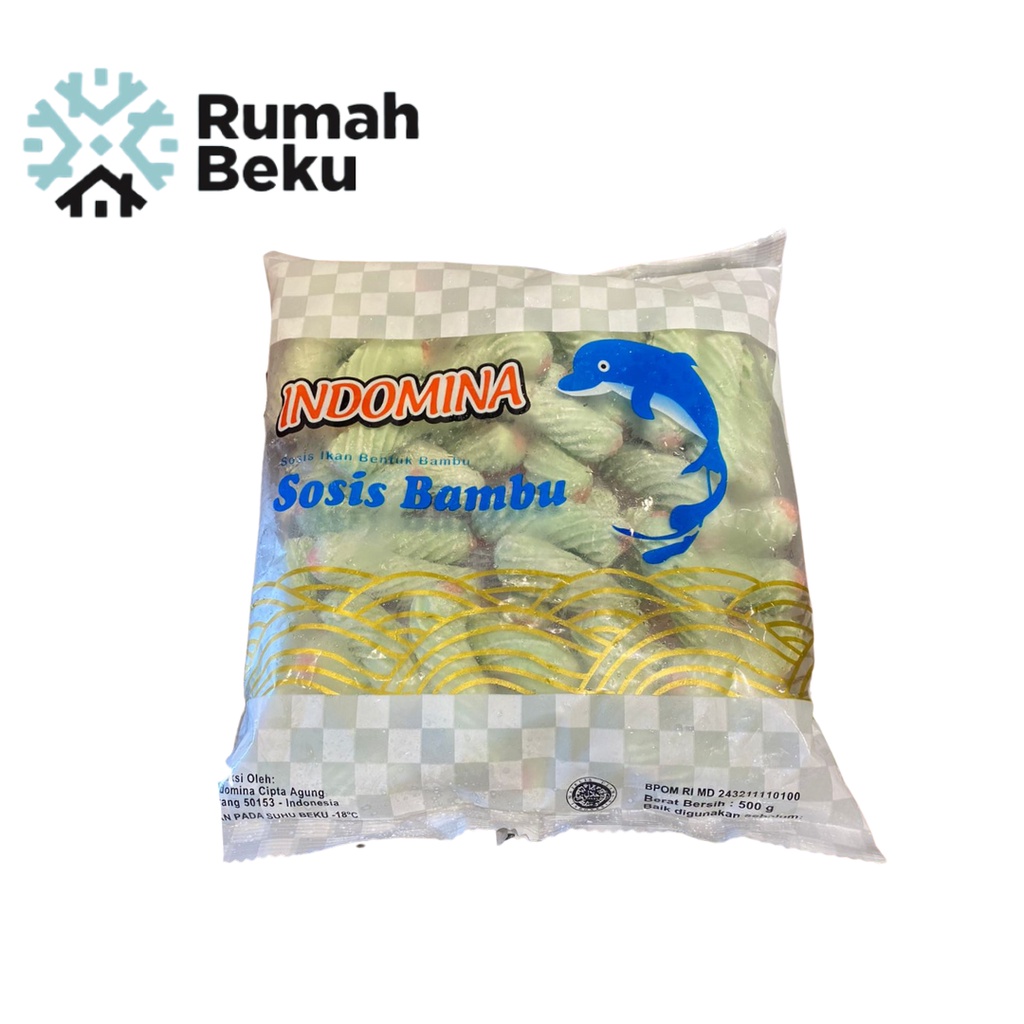 Jual Indomina Ikan Olahan Sosis Ikan Bentuk Bambu Sosis Bambu [murah