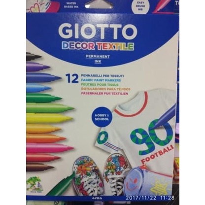 

Giotto Decor Textile Isi 12 pcs