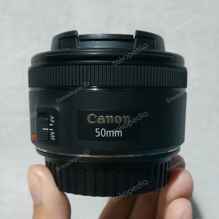 SECOND Lensa Canon 50mm STM f/1.8 Fix Fixed Prime Lens EF 50 mm f 1.8