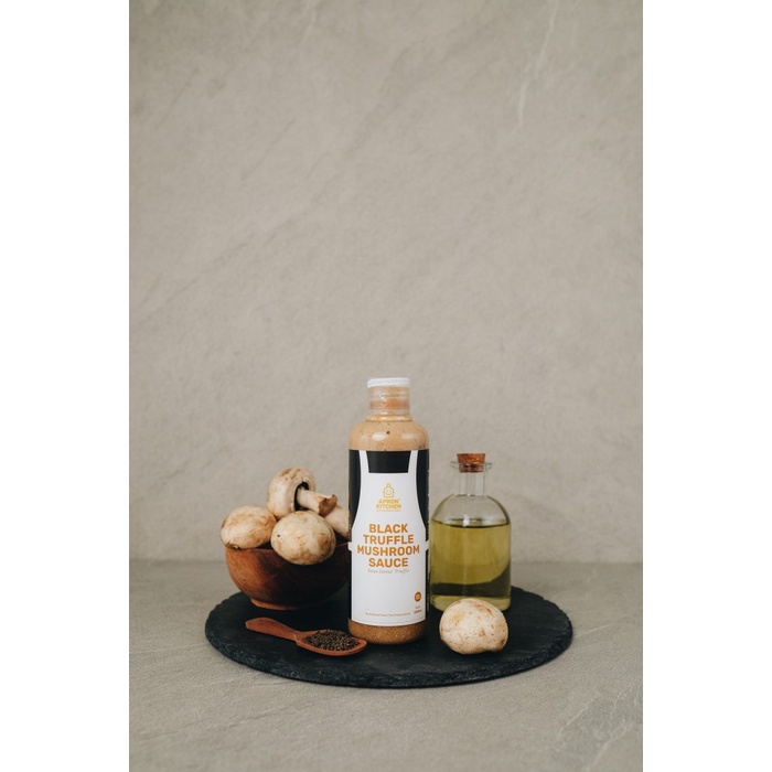 

BLACK TRUFFLE MUSHROOM SAUCE 250ML (SAUS JAMUR TRUFFLE 250ML)