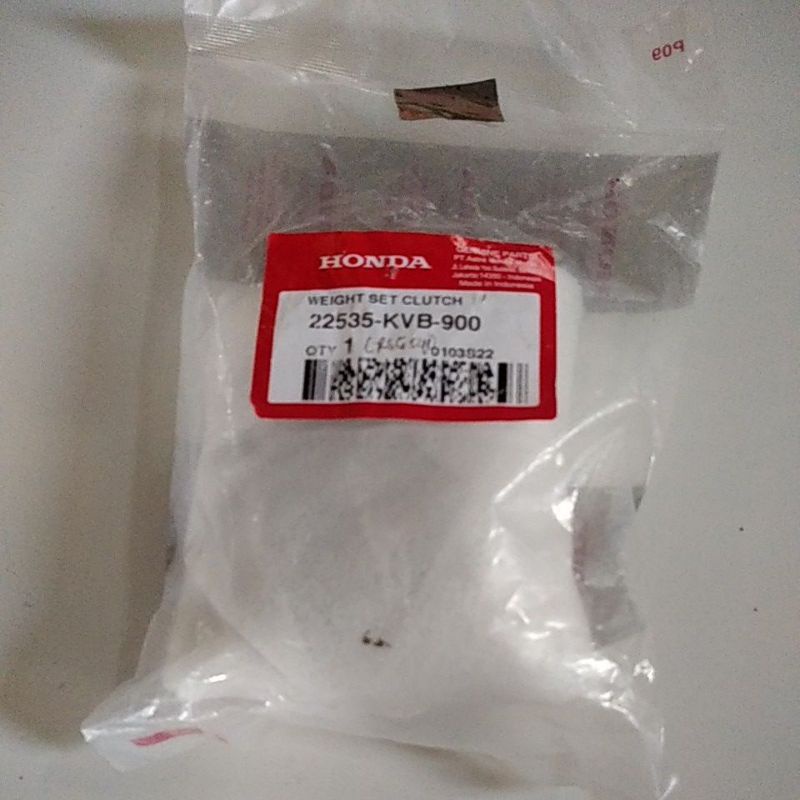 Kampas ganda vario karbu 22535KVB900 ORI AHM