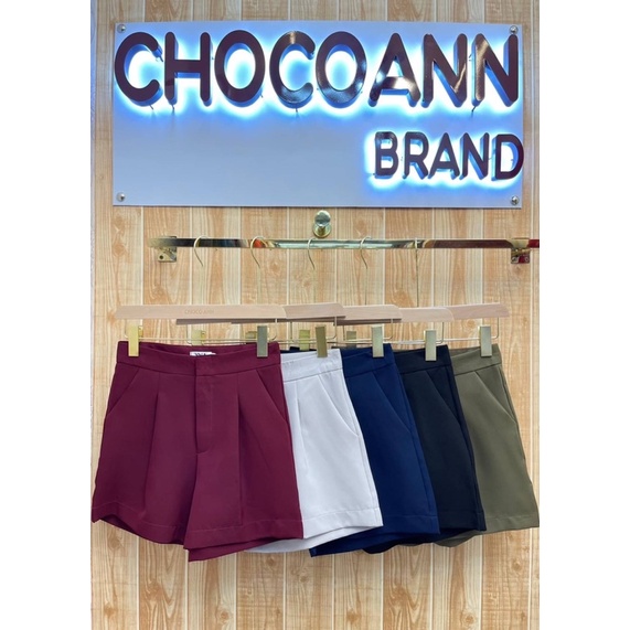 CELANA PENDEK HIGHWAIST VNA/CHOCO ANN BY CHOCO (CLCCSH08)