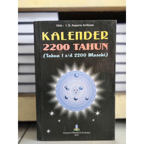 

Buku Kalender 2200 Tahun ( tahun 1 s/d 2200 Masehi)